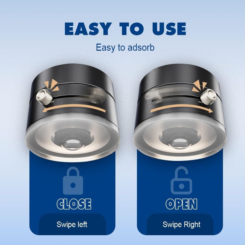 Vacuum Magnetic Suction Phone Holder (360° Rotatable)